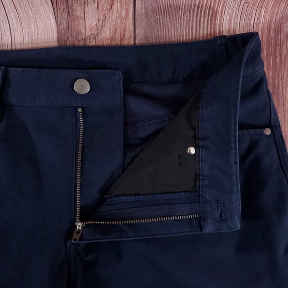 Lululemon Mens Size 33X29.25 ABC Pants Slim Utilitech Navy Blue M5ABOS - Picture 6 of 15